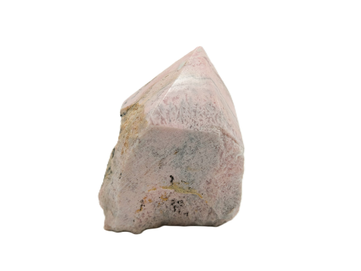 Rhodochrosite Polished Point with Flat Base