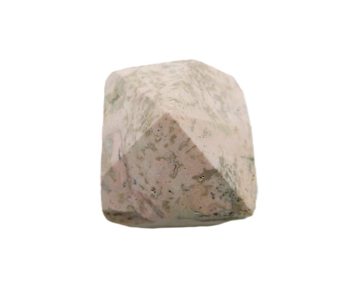 Rhodochrosite Polished Point with Flat Base