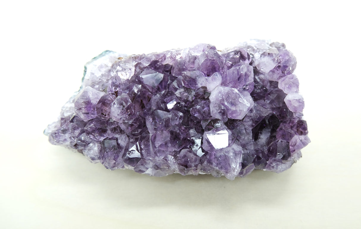 Amethyst Crystal Cluster 104 | Standing Flat Base | 13 Ounces | Reiki Charged