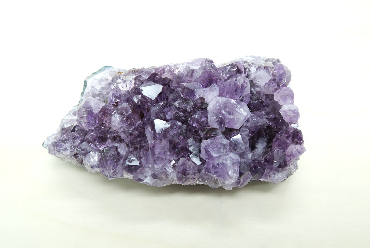 Amethyst Crystal Cluster 104 | Standing Flat Base | 13 Ounces | Reiki Charged