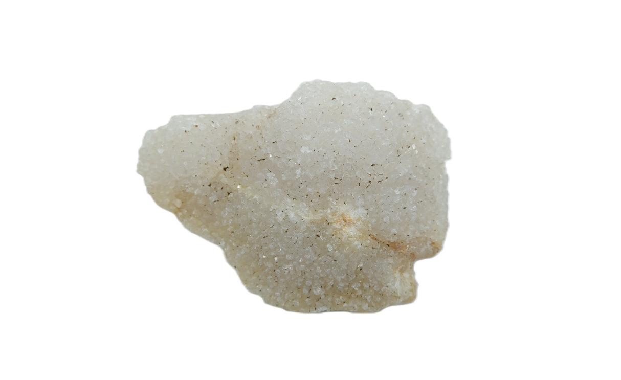 Raw White Agate Druzy Crystal Geode Clusters | Many Sizes