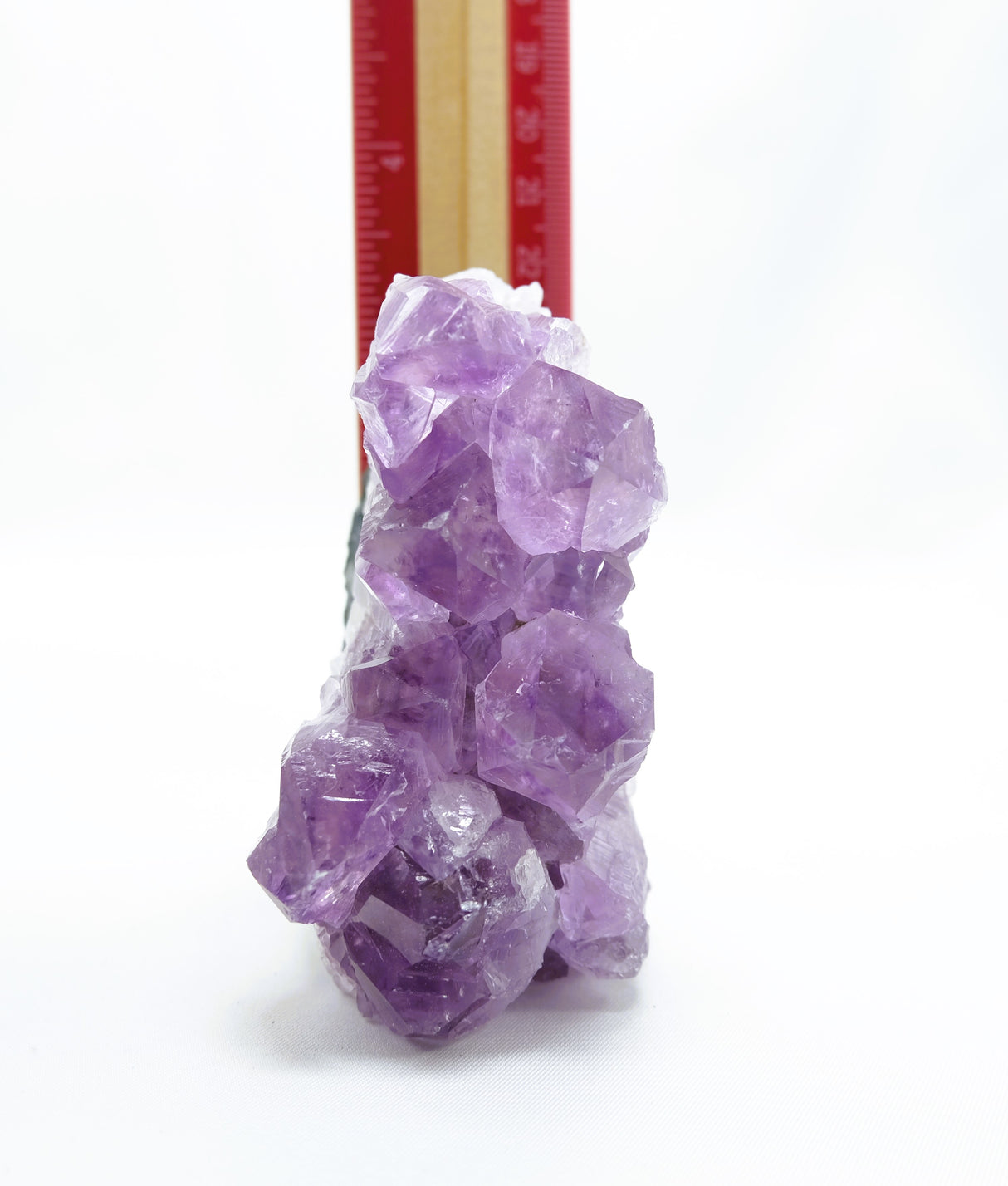Amethyst Natural Crystal Cluster 110 | Standing Flat Base | 11.6 Ounces | Reiki Charged