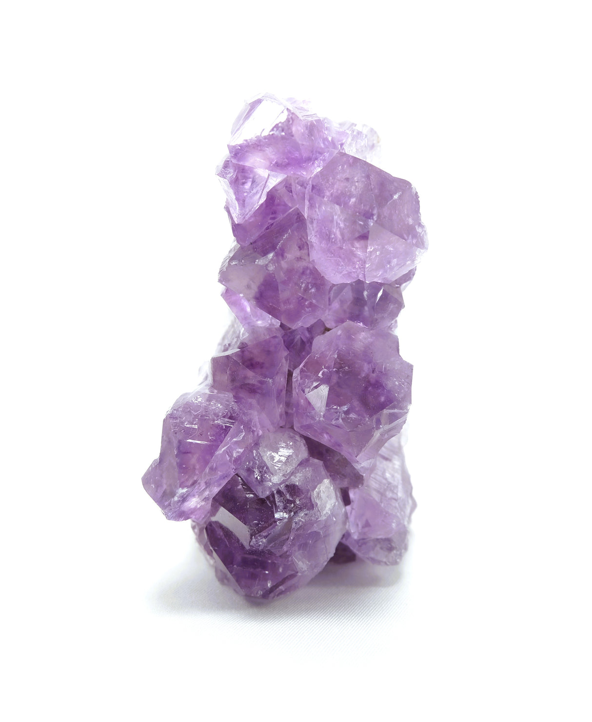 Amethyst Natural Crystal Cluster 110 | Standing Flat Base | 11.6 Ounces | Reiki Charged