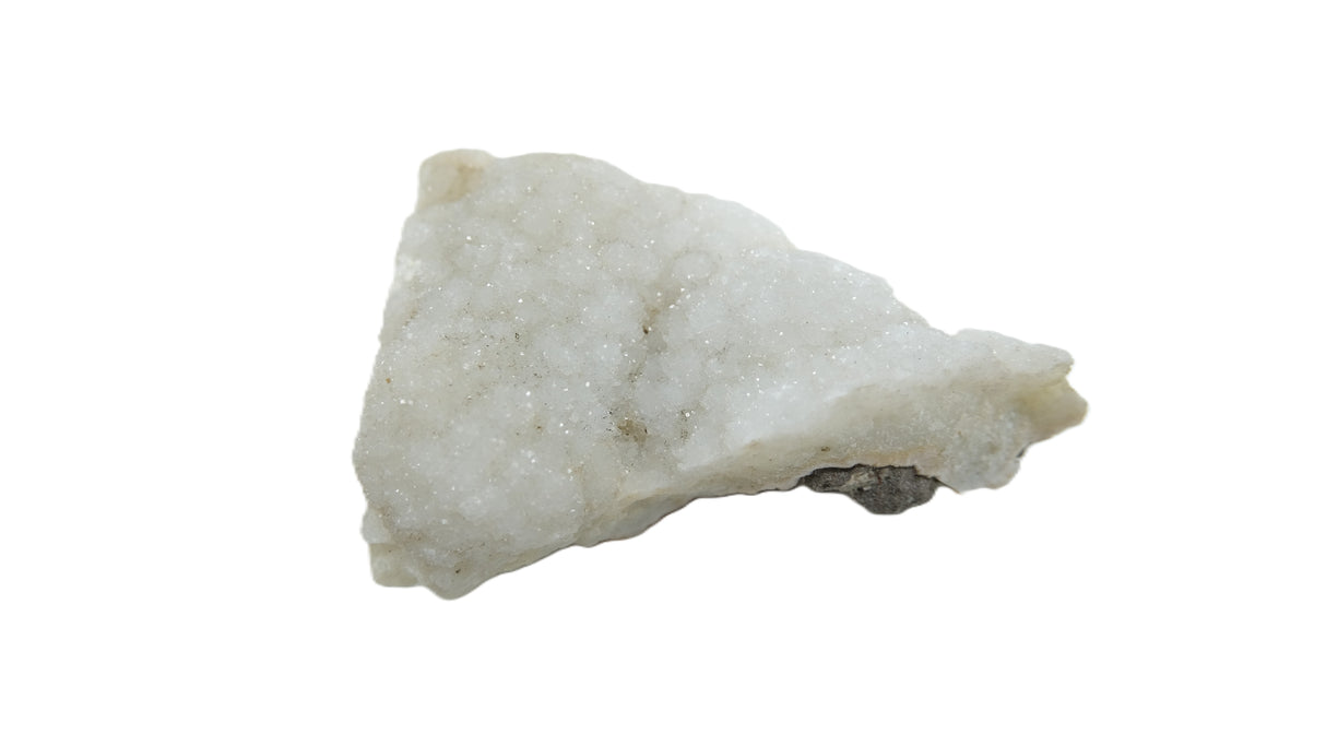 Raw White Agate Druzy Crystal Geode Clusters | Many Sizes