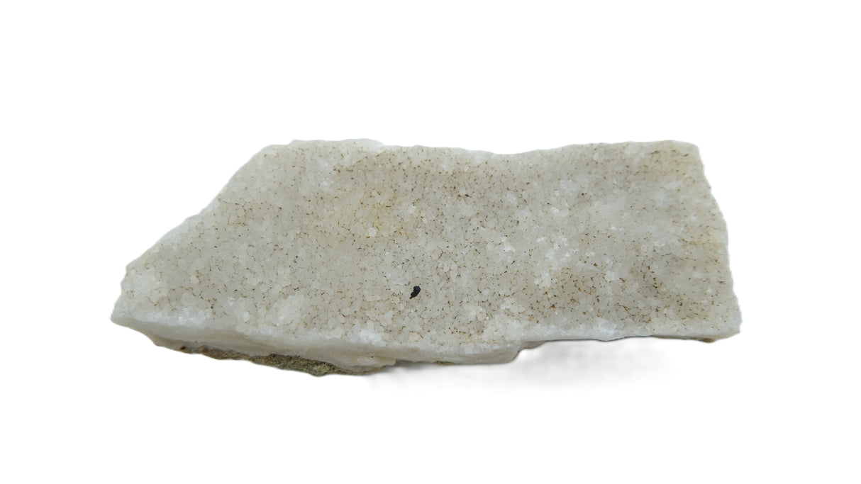 Raw White Agate Druzy Crystal Geode Clusters | Many Sizes