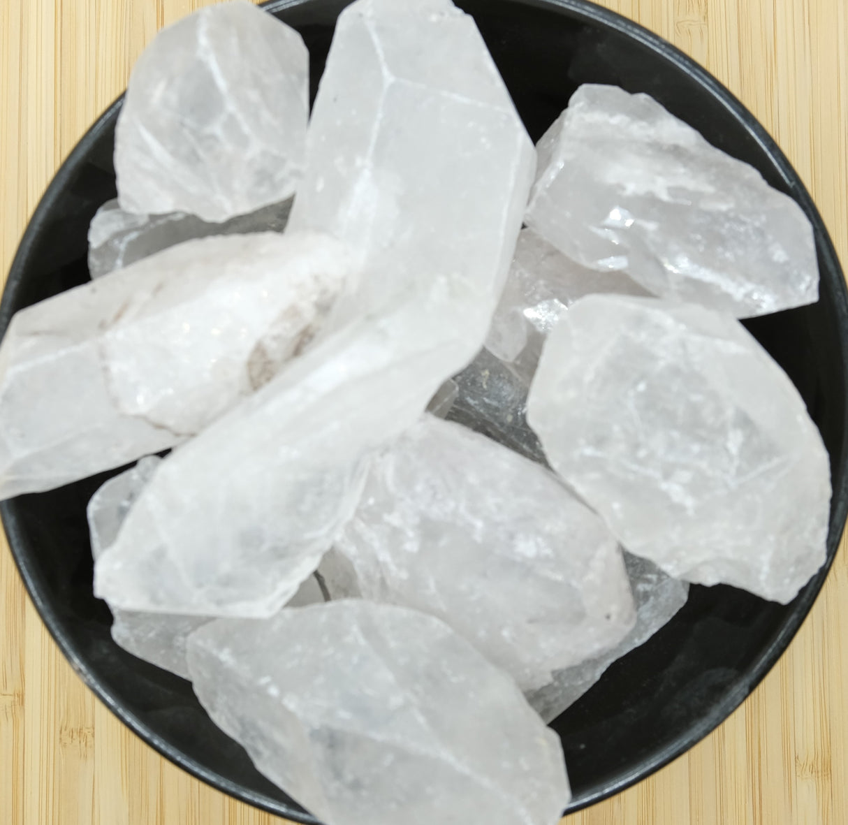 Natural Clear Quartz Crystal Points | Reiki Charged | Ethically Sourced | Raw Clear Quartz
