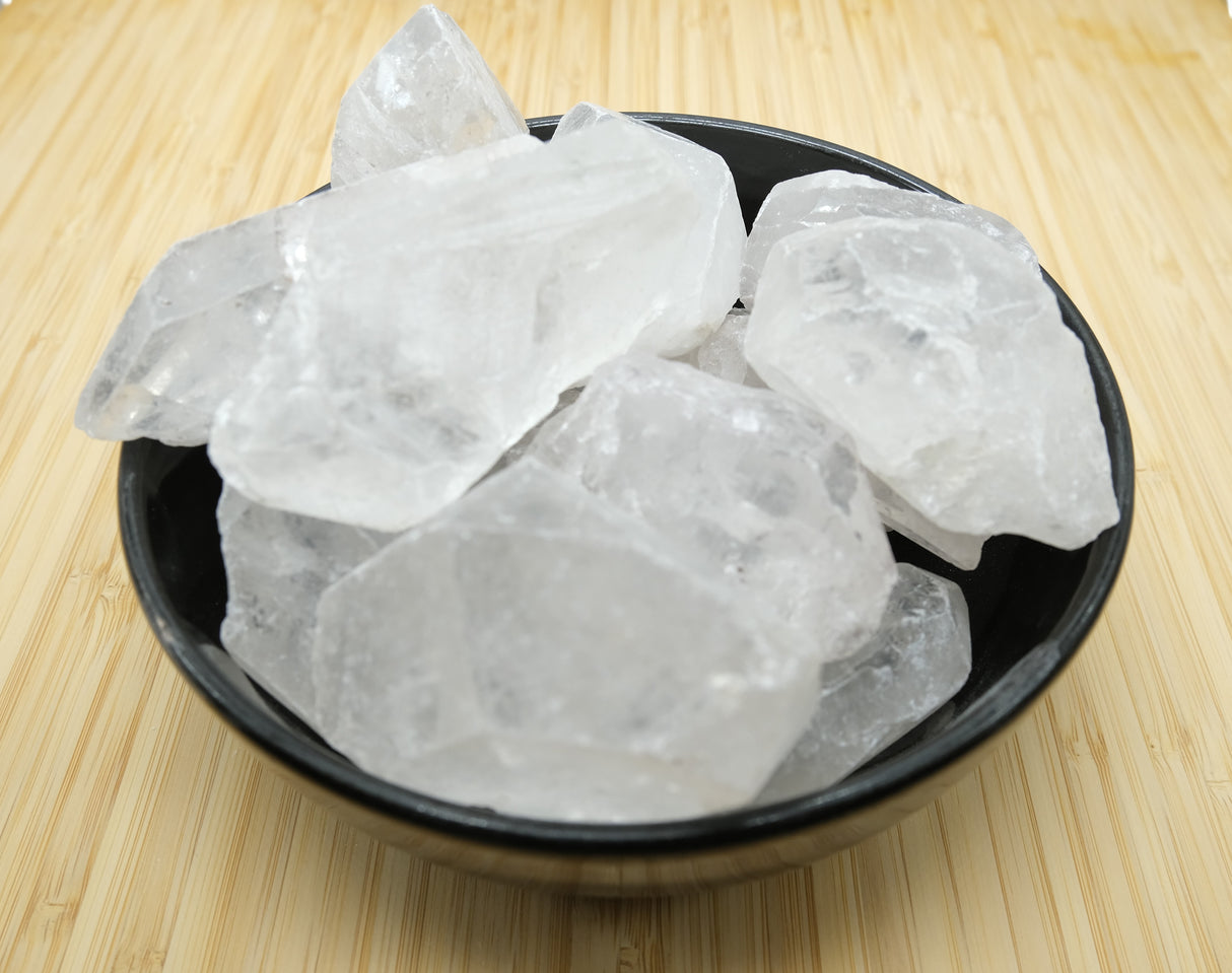 Natural Clear Quartz Crystal Points | Reiki Charged | Ethically Sourced | Raw Clear Quartz