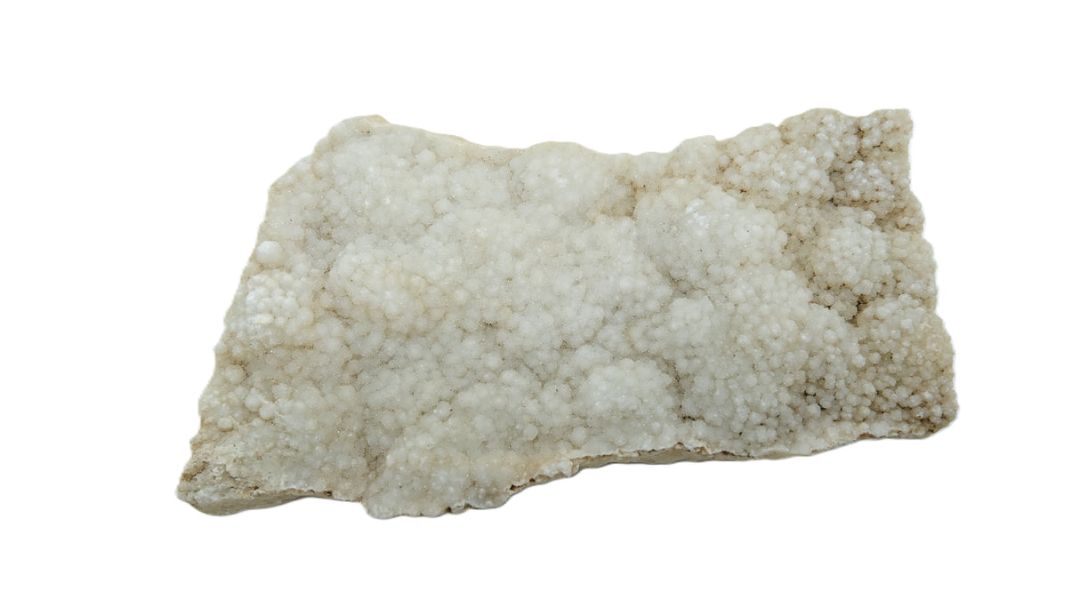 Raw White Agate Druzy Crystal Geode Clusters | Many Sizes