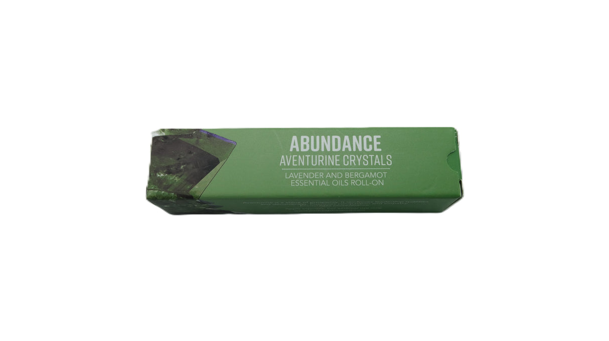 Gemstone Essential Oil Intention Crystal Roll‑On Perfumes