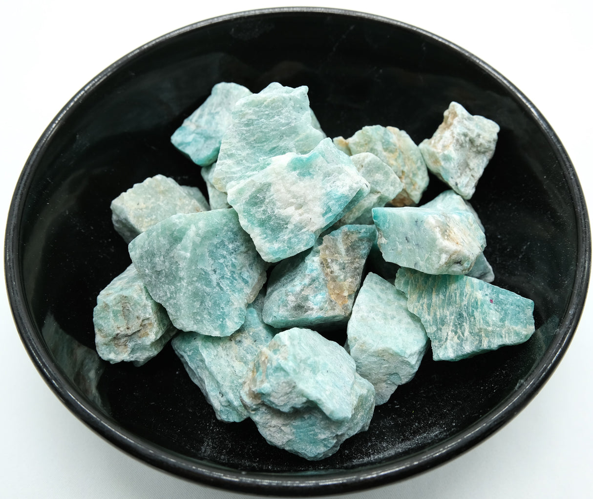 Natural Amazonite Raw Crystals Rough Chunks | 2 Pieces | 50g | Ethically Sourced