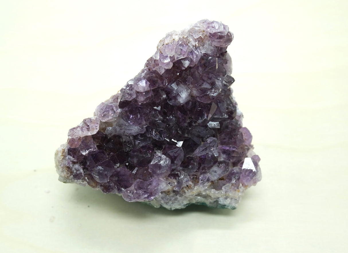 Amethyst Crystal Cluster 101 | Standing Flat Base | 15 Ounces | Reiki Charged