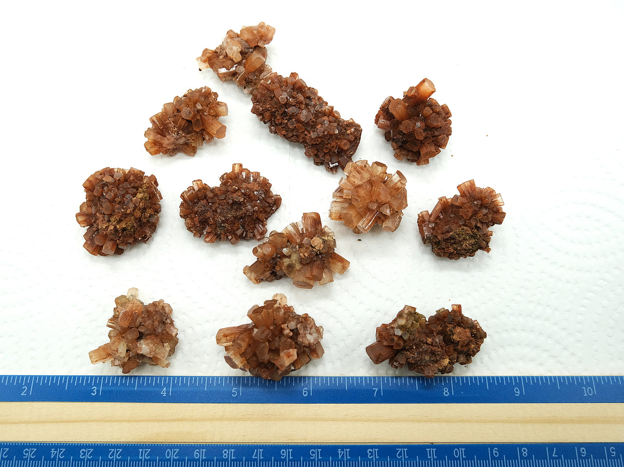 Raw Natural Aragonite Clusters From Morocco | 1 " to 2"