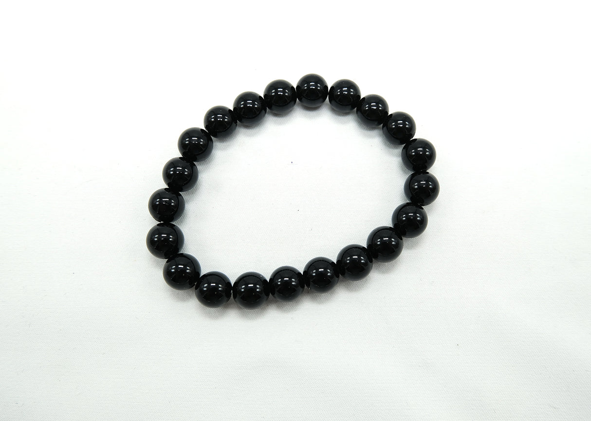 Black Obsidian 8mm Bracelet – Protection, Clarity & Energetic Shielding