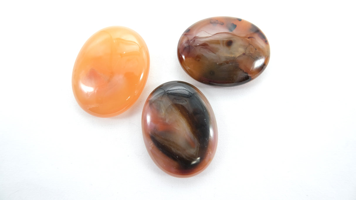 Various 45 mm Palm Stones