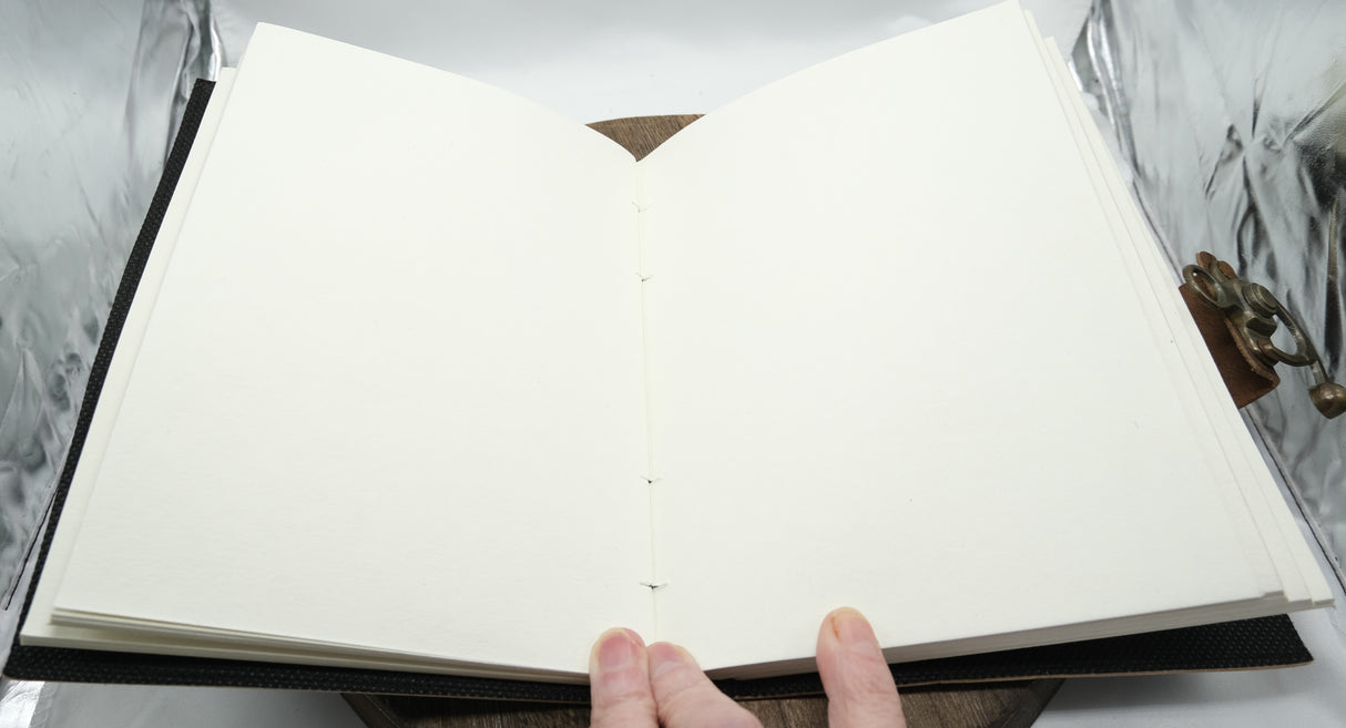 Celestial Goddess Leather Blank Pages Journal | Spell Book | Journaling | Diary