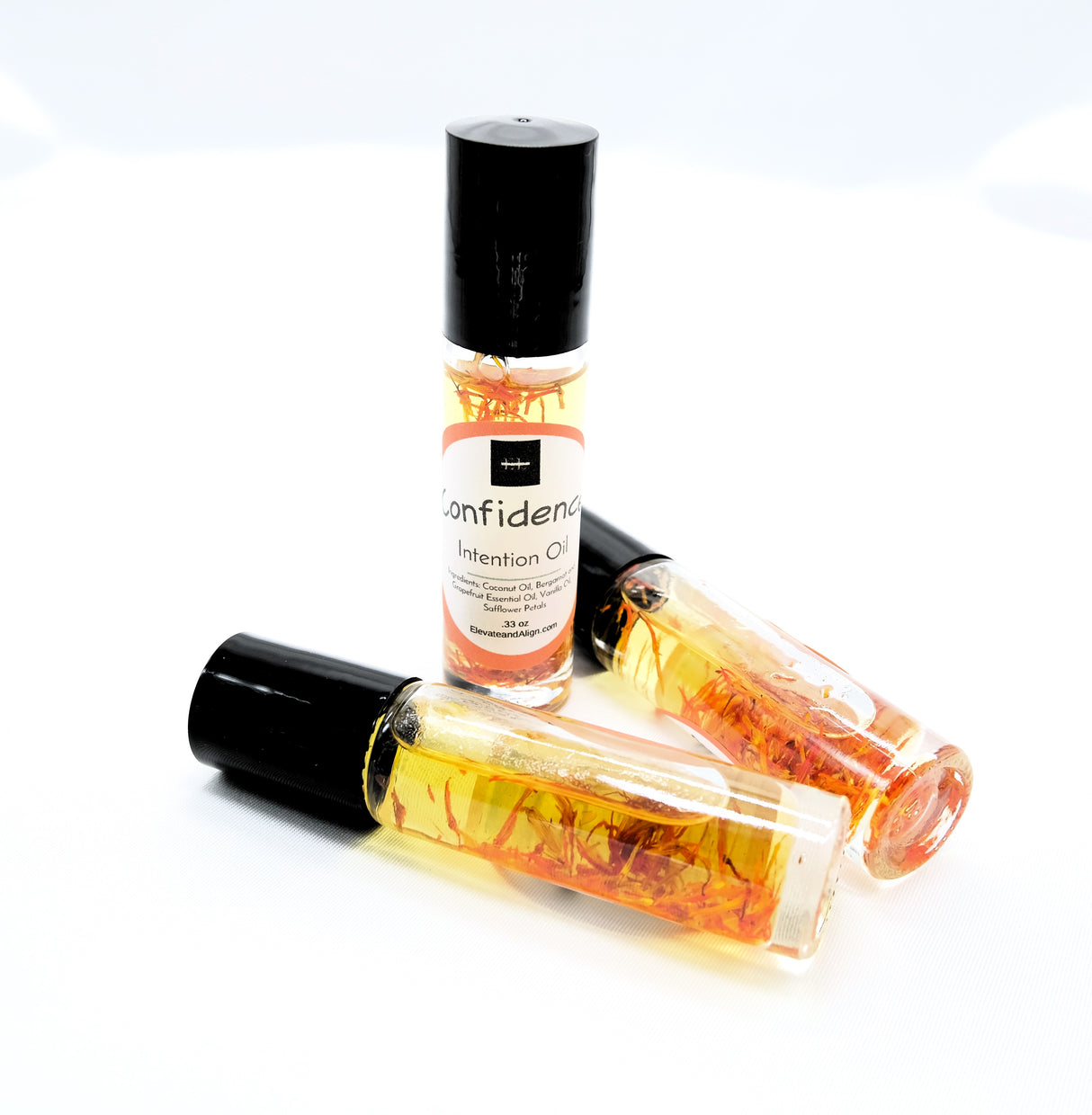 Confidence Intention Perfume Oil | 10 ML Roll On Bottle | Reiki Charged