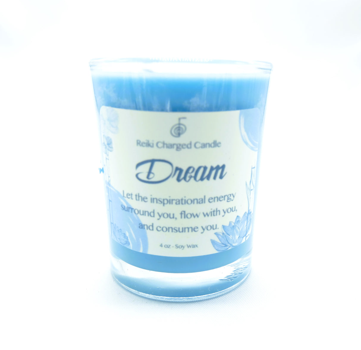 Dream Reiki Charged Intention Candle | Vegan | Soy Candles
