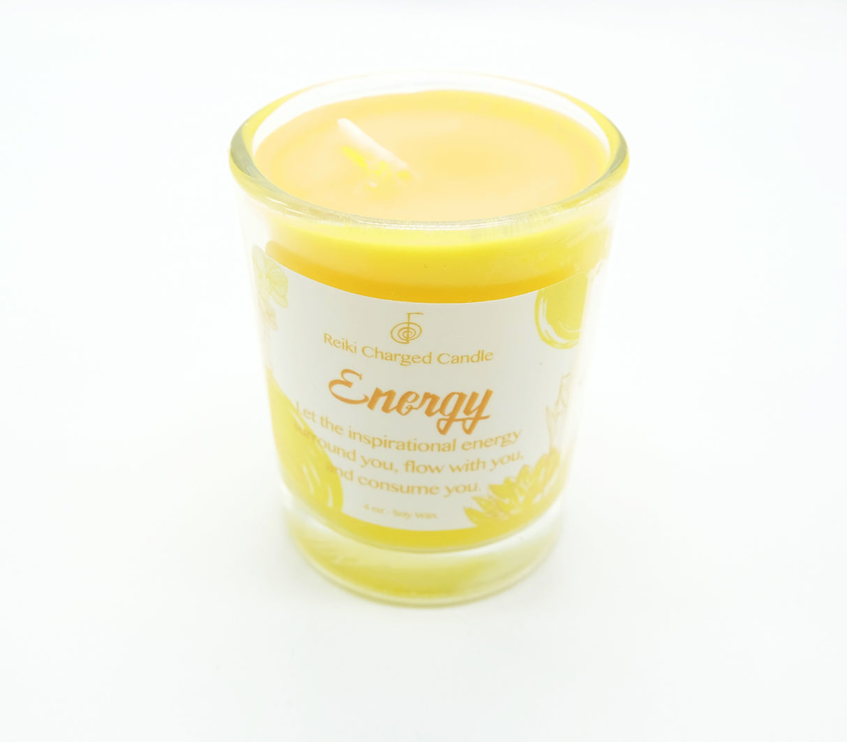 Energy Reiki Charged Intention Candle | Vegan | Soy Candles