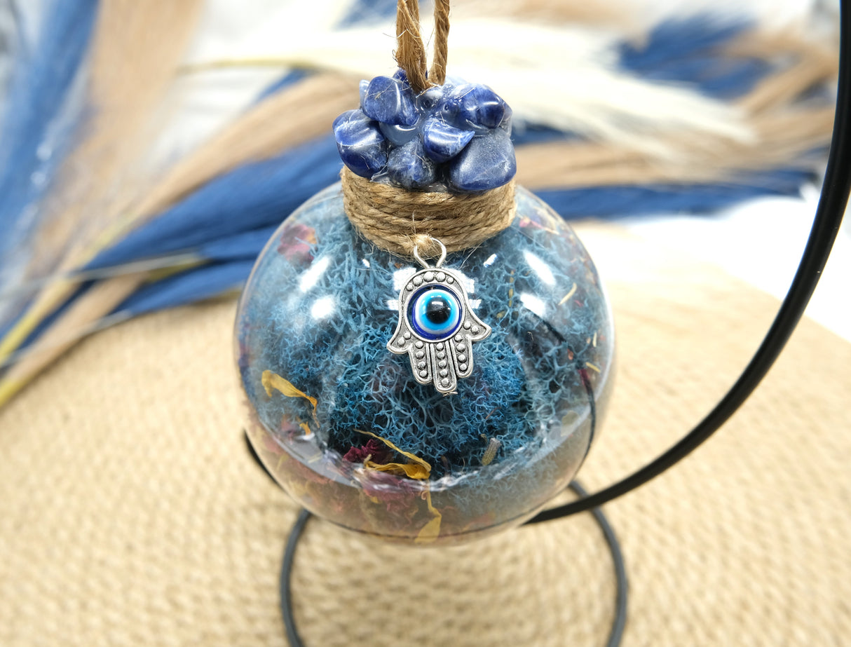 Evil Eye Protection Witch Ball - Witchy Decor
