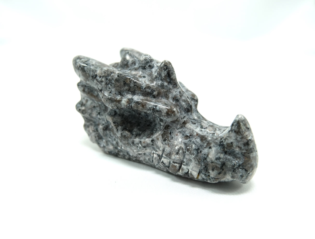 Flame Stone 3 inch Dragon Skull | UV Reactive | 3 Inch