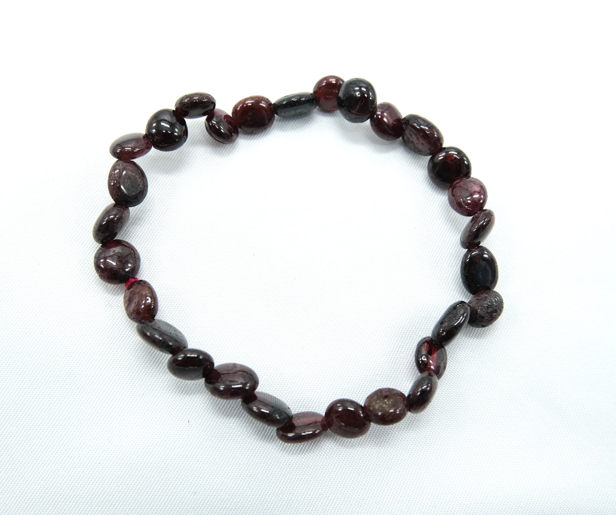 Garnet Nugget Bracelet | The Stone of Passion | Natural Garnet | Reiki Charged