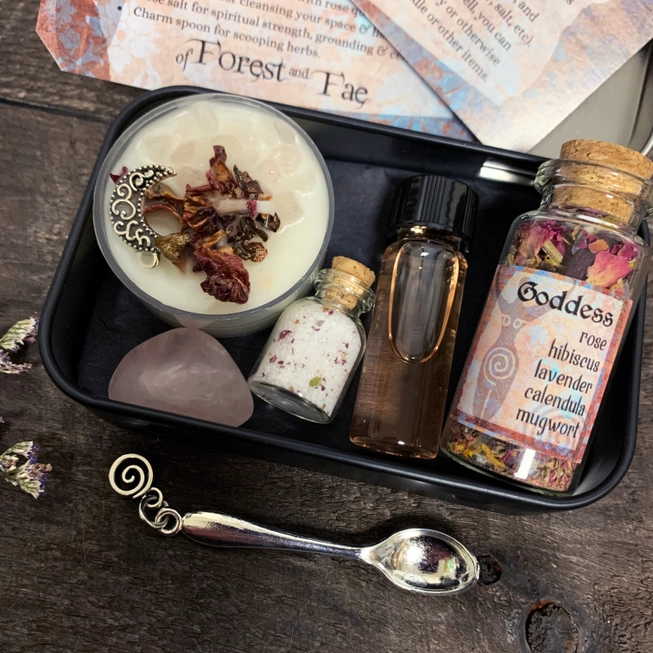 Goddess Travel Altar | Witch Kit For Manifestation and Spells