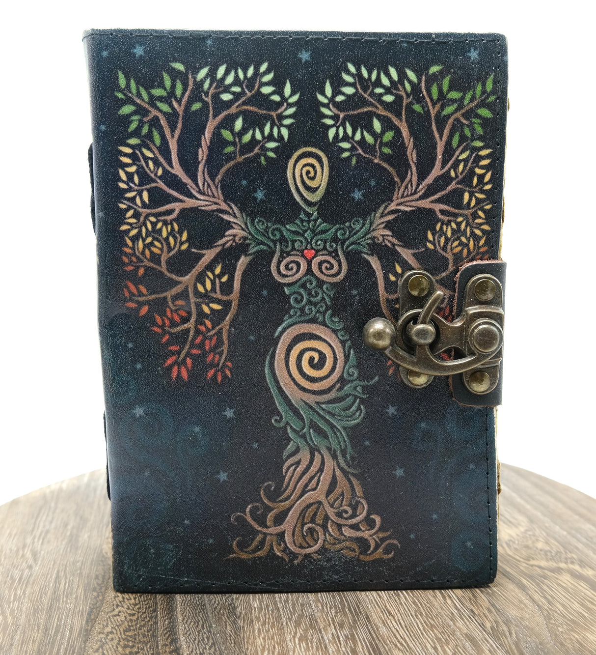 Goddess Tree of Life Leather Blank Pages Journal | Spell Book | Journaling | Diary