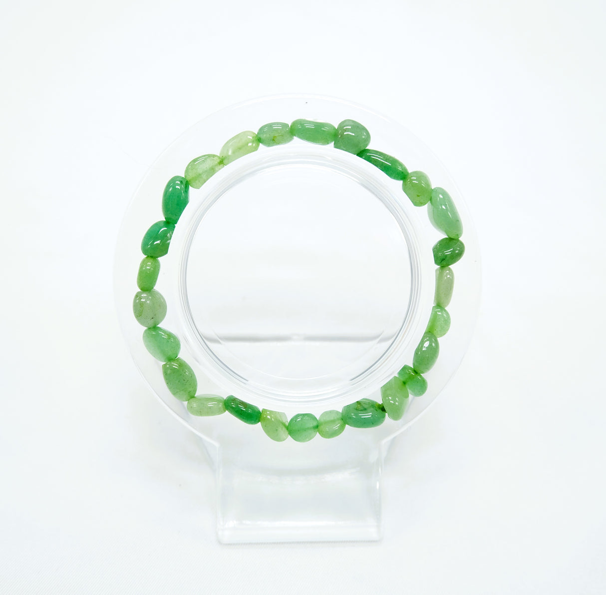 Green Aventurine Nugget Bracelet | The Stone of Opportunity | Natural Aventurine | Reiki Charged