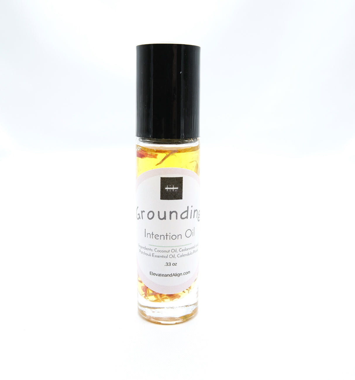 Grounding Intention Perfume Oil | 10 ML Roll On Bottle | Reiki Charged