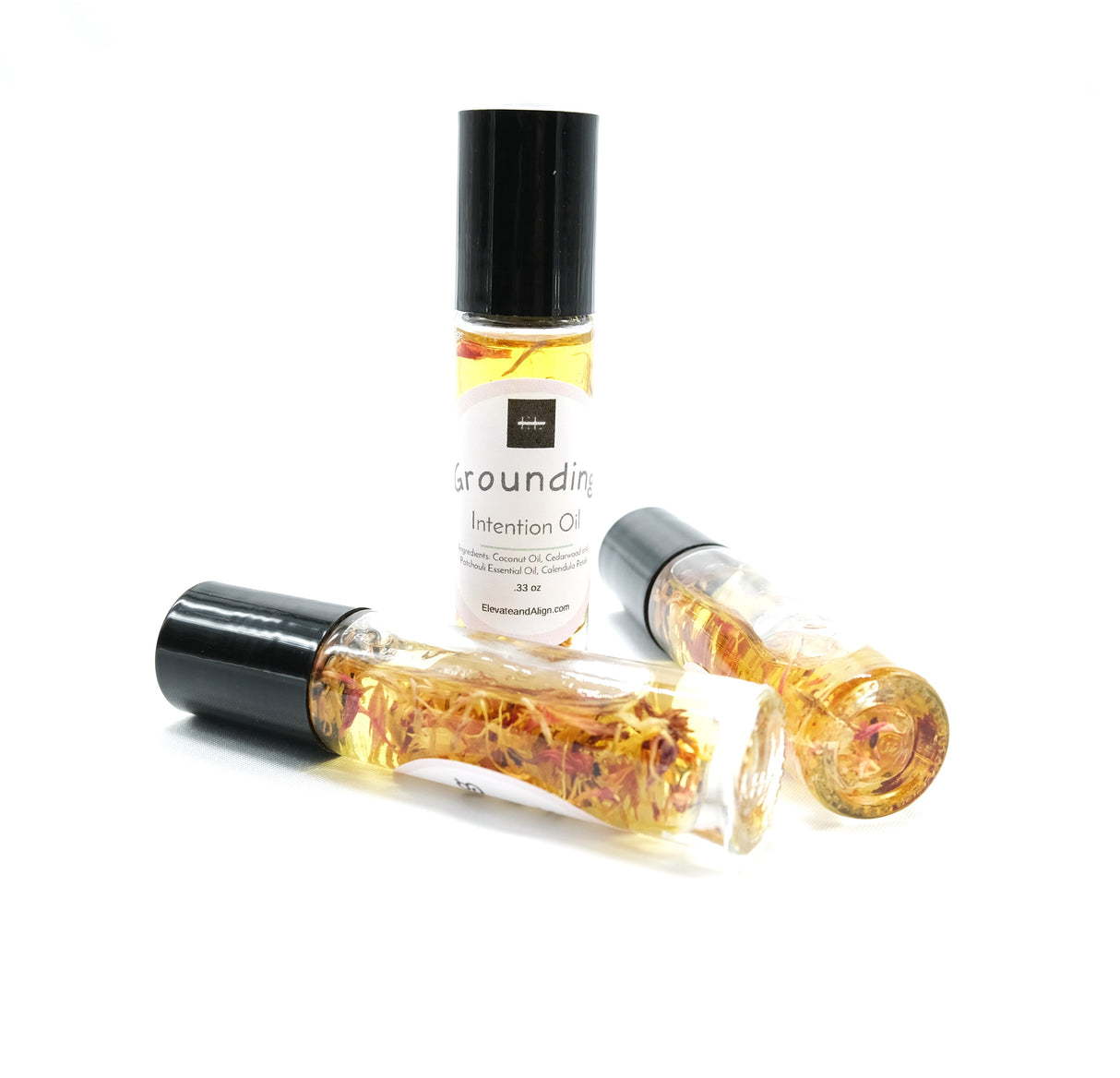 Grounding Intention Perfume Oil | 10 ML Roll On Bottle | Reiki Charged