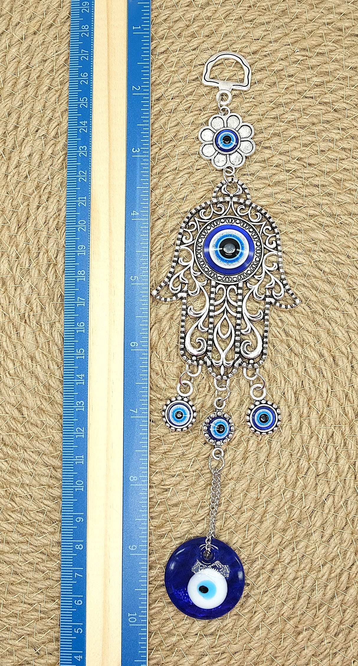 Hamsa Evil Eye Wall Hanging | Evil Eye Protection | Decor