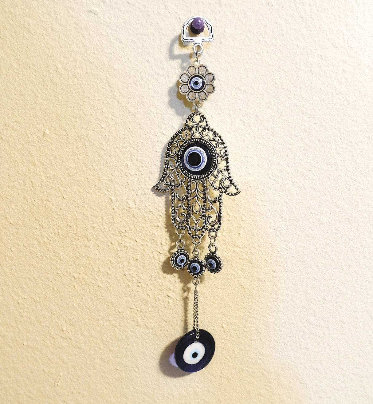 Hamsa Evil Eye Wall Hanging | Evil Eye Protection | Decor