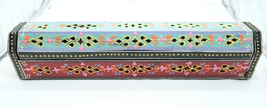Hand Painted Wooden Incense Burner Box | Coffin Incense Box | Incense Burner