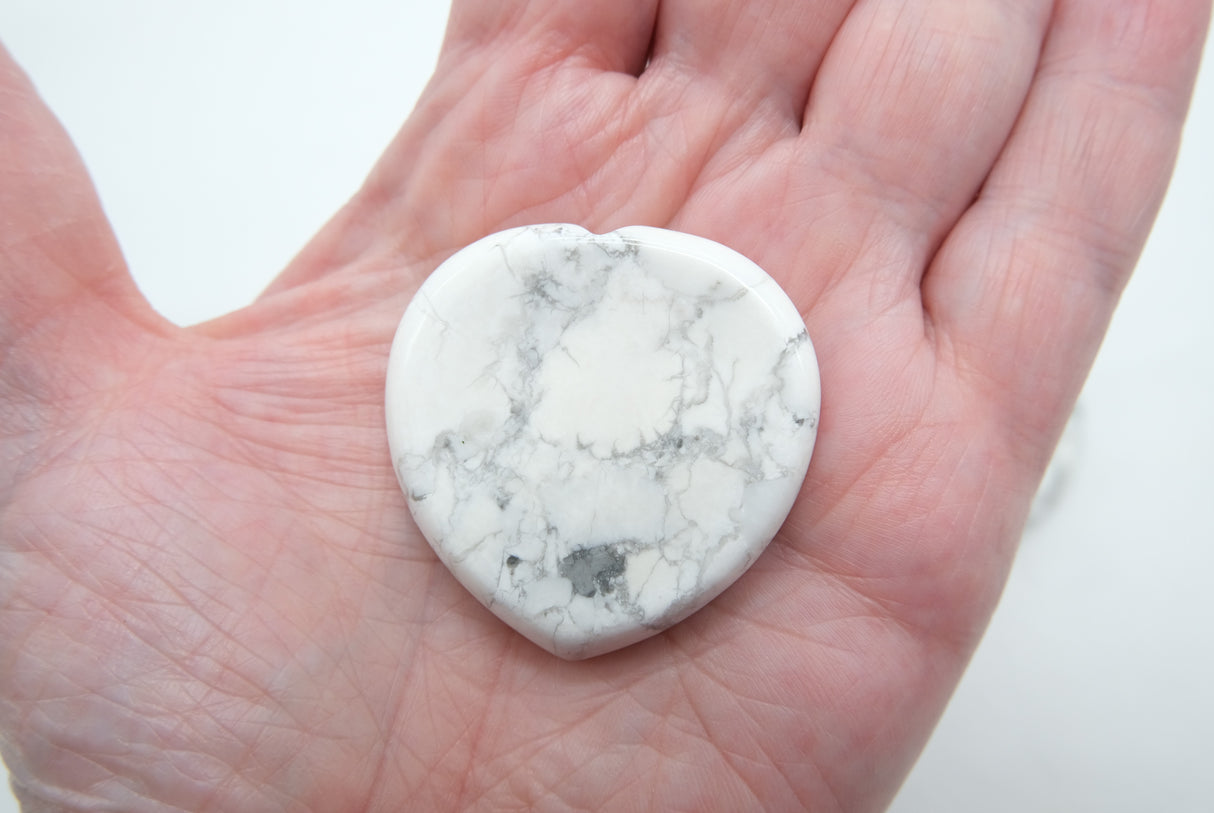 Various Heart Shaped Worry Stones