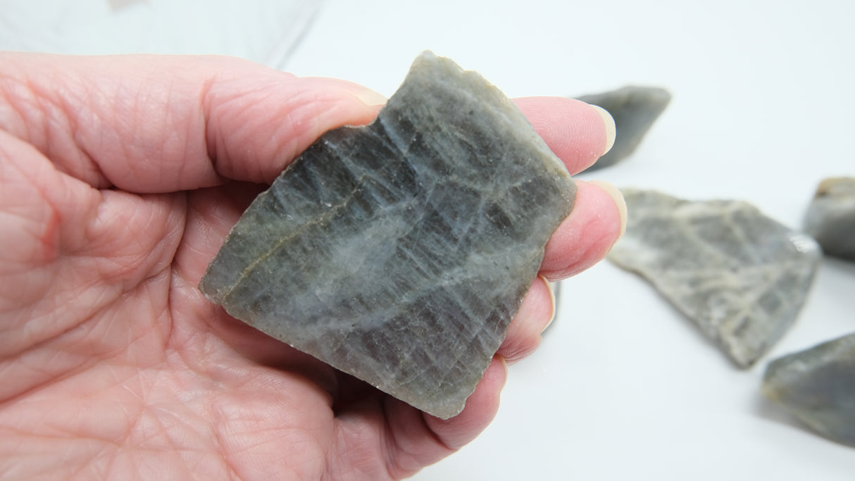 Labradorite Crystal Slabs - Choose The Size | Labradorite Slices