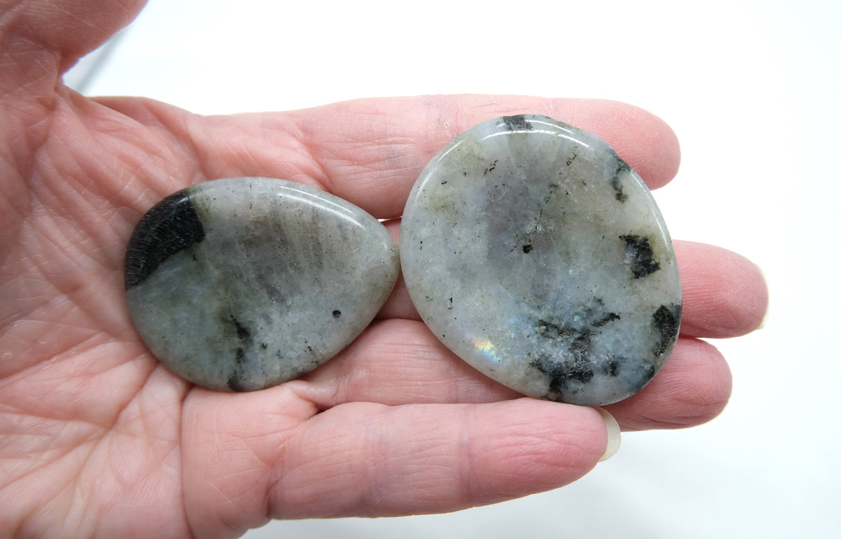 Various Teardrop Shaped Worry Stones