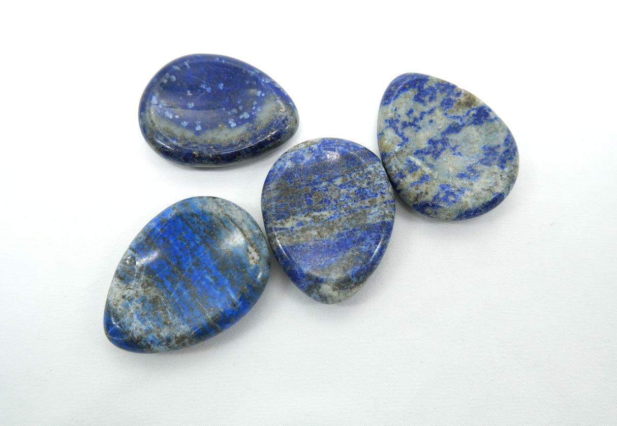 Various Teardrop Shaped Worry Stones