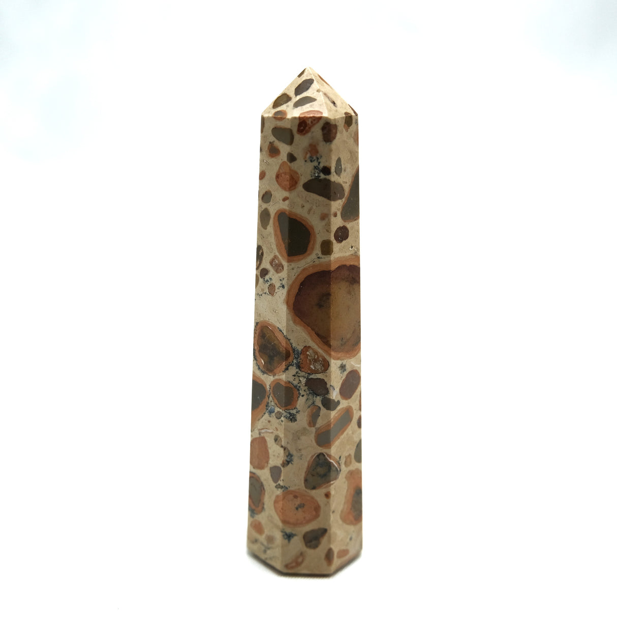 Leopard Skin Jasper Tower | Protection And Harmony | Various Sizes Available