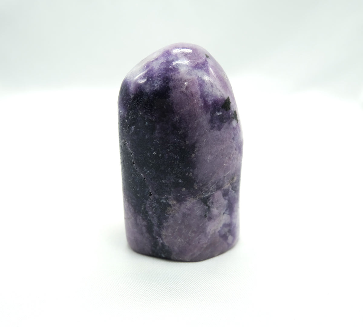 Lepidolite Freeform Crystal – Polished Standing Stone 2.5–3 Inch
