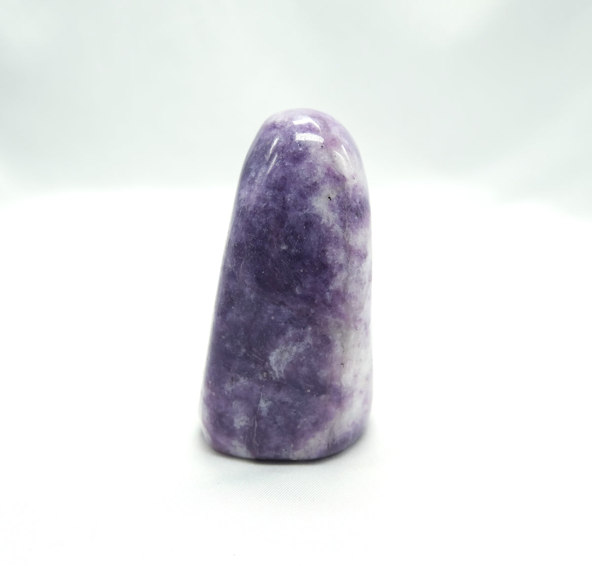 Lepidolite Freeform Crystal – Polished Standing Stone 2.5–3 Inch