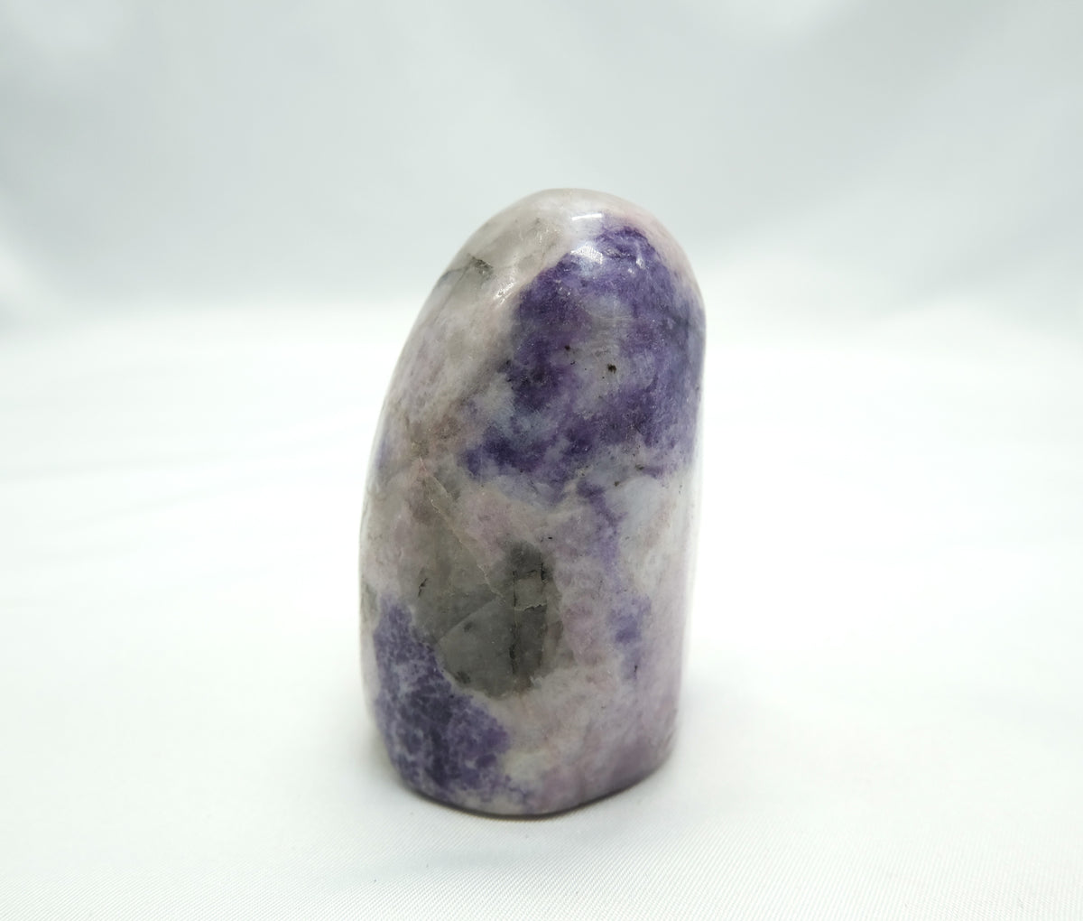 Lepidolite Freeform Crystal – Polished Standing Stone 2.5–3 Inch