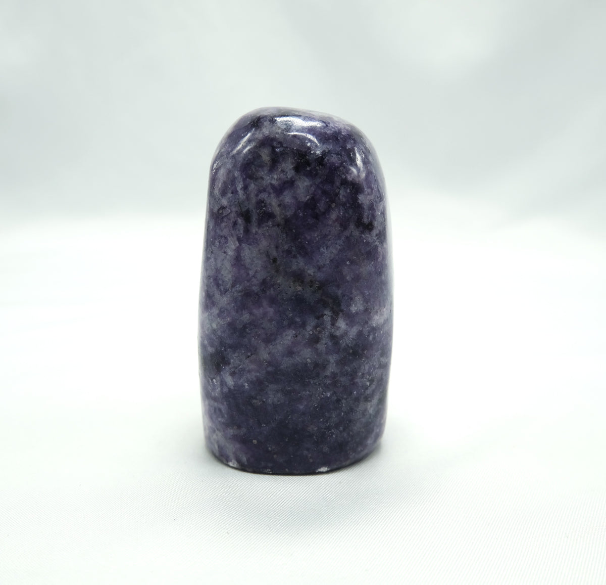 Lepidolite Freeform Crystal – Polished Standing Stone 2.5–3 Inch