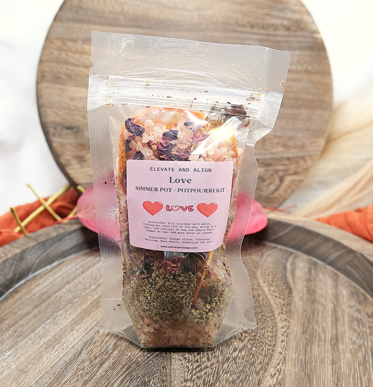 Spring Summer Winter Fall Intention Simmer Pots - Witchy Herbal Pot - Ritual Herb Pot - Natural Potpourri