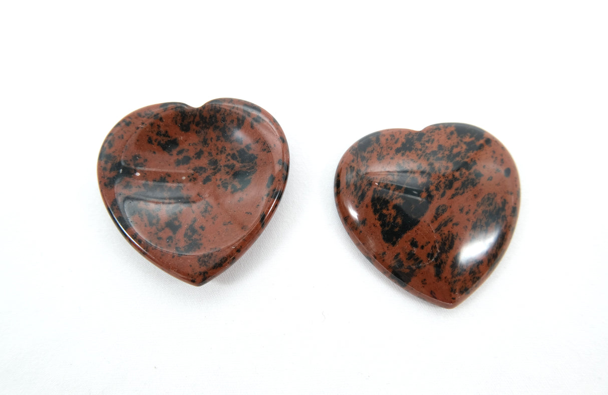 Various Heart Shaped Worry Stones