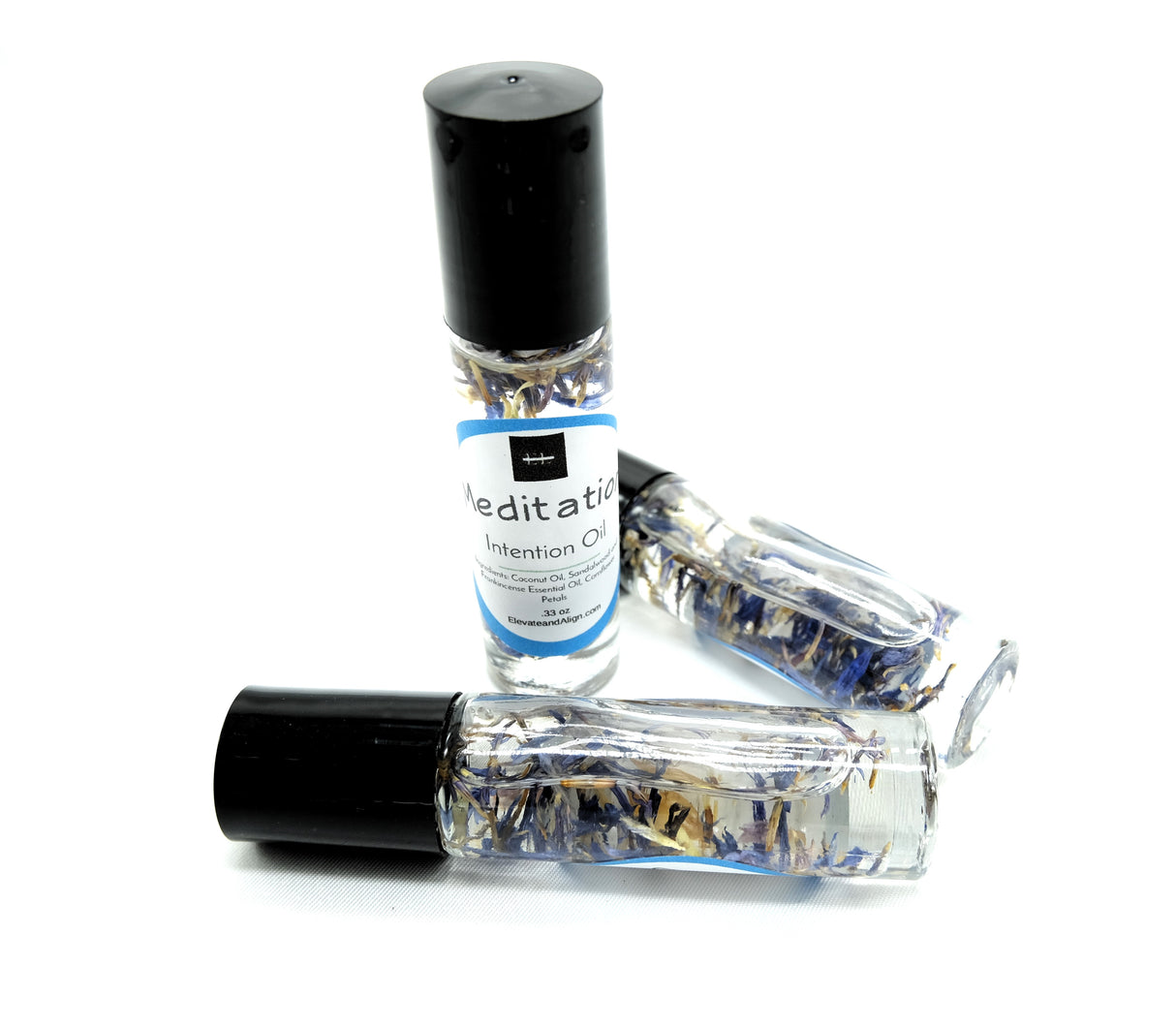 Meditation Intention Perfume Oil | 10 ML Roll On Bottle | Reiki Charged