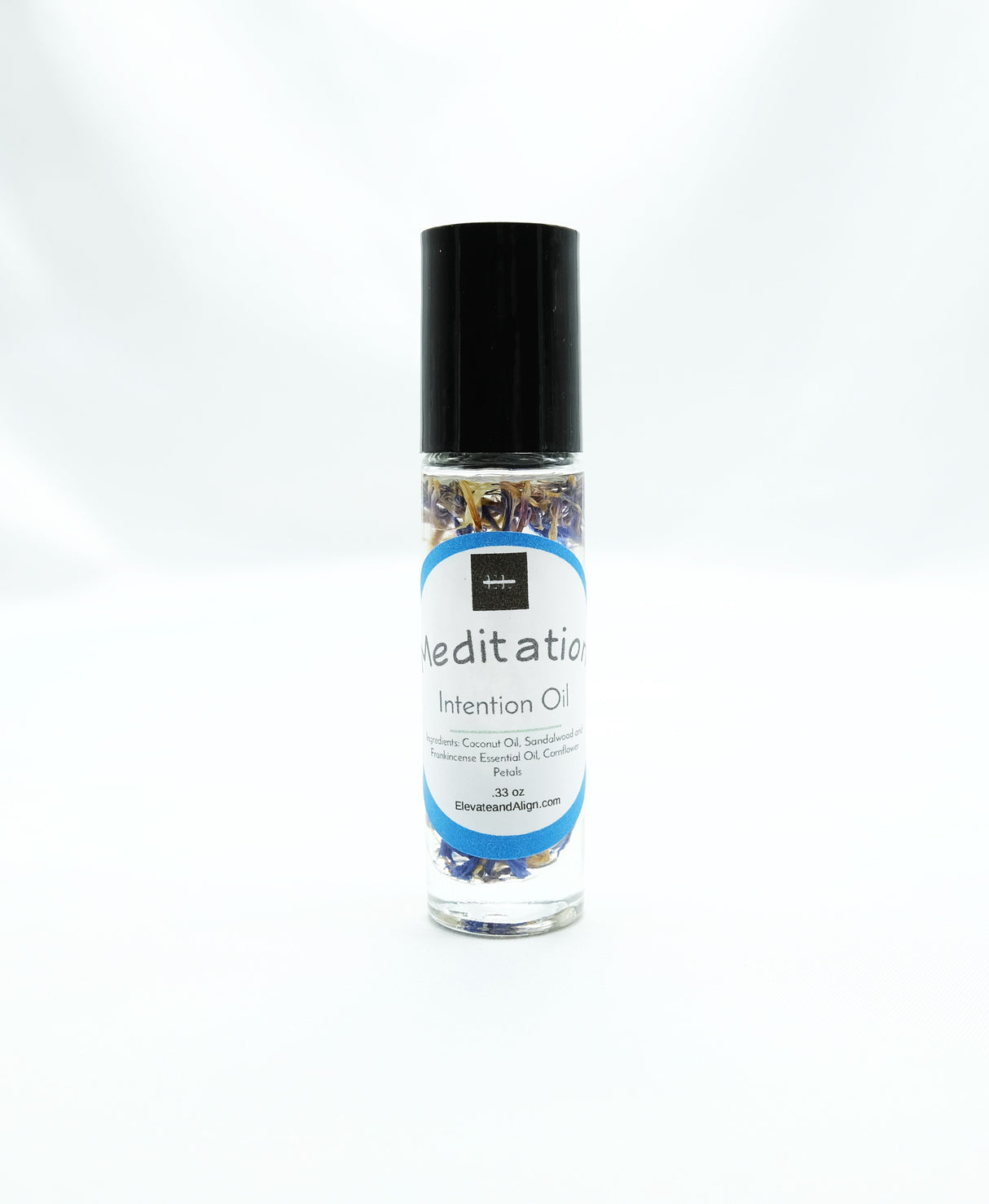 Meditation Intention Perfume Oil | 10 ML Roll On Bottle | Reiki Charged