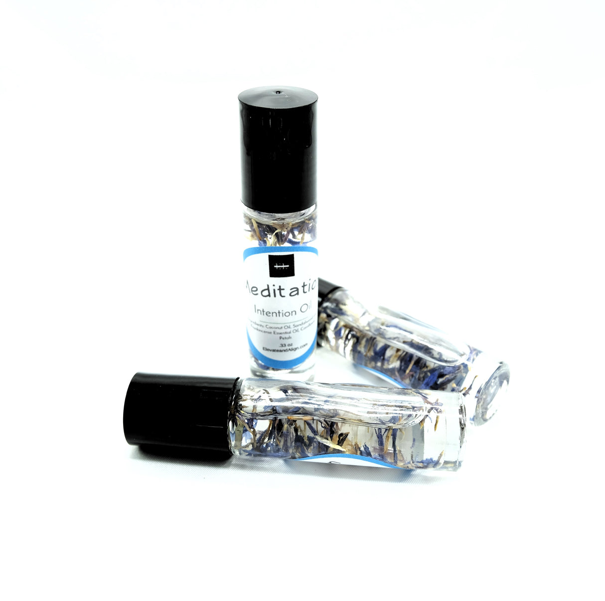 Meditation Intention Perfume Oil | 10 ML Roll On Bottle | Reiki Charged