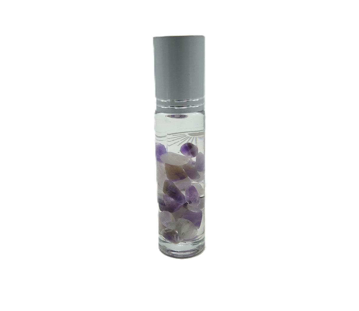 Gemstone Essential Oil Intention Crystal Roll‑On Perfumes