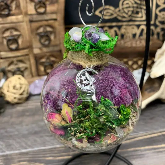Moon Fairy Witch Ball - Witchy Decor
