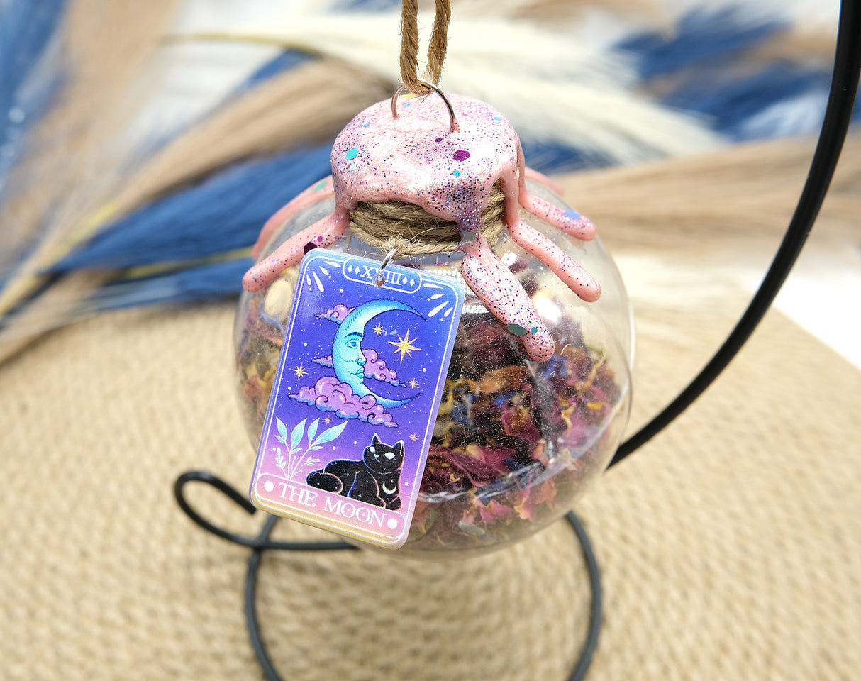 Moon Tarot Witch Ball - Witchy Decor